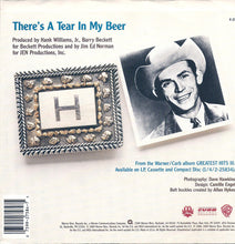 Load image into Gallery viewer, Hank Williams Jr. : There's A Tear In My Beer (7", Single)