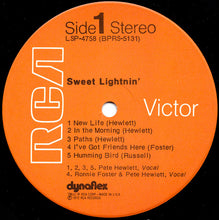 Load image into Gallery viewer, Sweet Lightnin' : Sweet Lightnin' (LP, Album)