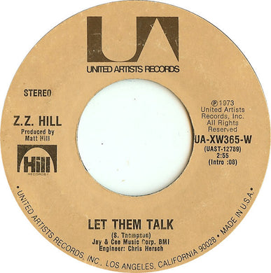 Z.Z. Hill : Let Them Talk (7