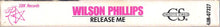 Load image into Gallery viewer, Wilson Phillips : Release Me (Cass, Single)