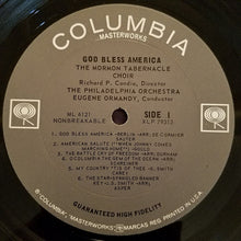 Load image into Gallery viewer, Mormon Tabernacle Choir / The Philadelphia Orchestra : God Bless America (LP, Mono)