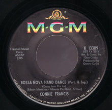 Load image into Gallery viewer, Connie Francis : Bossa Nova Hand Dance (Port. &amp; Eng.) (Deixa Isso Pra La) (7", Single)