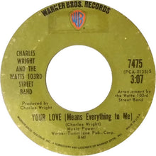 Load image into Gallery viewer, Charles Wright &amp; The Watts 103rd St Rhythm Band : What Can You Bring Me / Your Love (Means Everything To Me) (7&quot;)