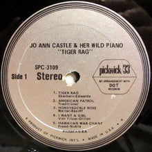 Load image into Gallery viewer, Jo Ann Castle : Tiger Rag (LP, Album, Comp)