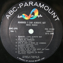 Load image into Gallery viewer, Micki Marlo : Married I Can Always Get! (LP, Album, Mono)