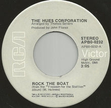 Load image into Gallery viewer, The Hues Corporation : Rock The Boat / All Goin' Down Together (7", Single)