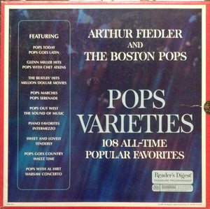 Arthur Fiedler And The Boston Pops Orchestra : Pops Varieties (9xLP, Comp + Box)