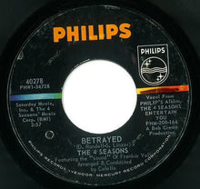 Load image into Gallery viewer, The Four Seasons : Toy Soldier / Betrayed (7", Single)