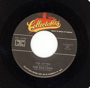 Box Tops : The Letter / Sweet Cream Ladies (Forward March) (7", RE)