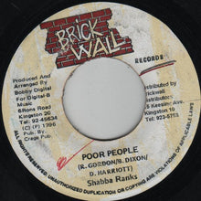 Load image into Gallery viewer, Shabba Ranks : Poor People (7")