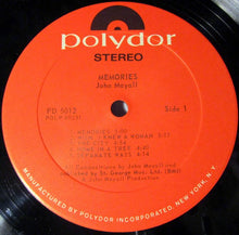 Load image into Gallery viewer, John Mayall / Jerry McGee / Larry Taylor : Memories (LP, Album, Phi)