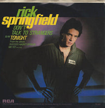 Load image into Gallery viewer, Rick Springfield : Don't Talk To Strangers (7", Single, Styrene, Ind)