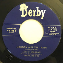 Load image into Gallery viewer, Jaye P. Morgan :  Nobody Met The Train /  Life Was Made For Living  (7")