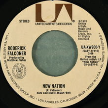 Load image into Gallery viewer, Roderick Falconer : Play It Again / New Nation (7", Styrene)