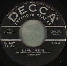 Load image into Gallery viewer, Ella Fitzgerald : Songs From Pete Kelly's Blues (7", EP)