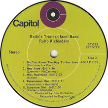 Load image into Gallery viewer, Rolfo's Trinidad Steel Band : Mrs. Robinson (LP)