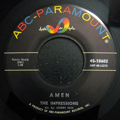 The Impressions : Amen / Long, Long Winter (7