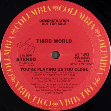 Third World : You're Playing Us Too Close (12