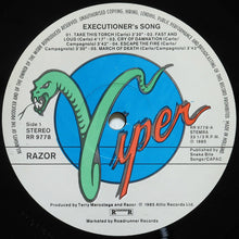 Load image into Gallery viewer, Razor (2) : Executioner's Song (LP, Album)