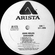 Load image into Gallery viewer, John Miles : Zaragon (LP, Album, Promo)