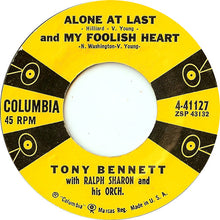 Load image into Gallery viewer, Tony Bennett : You're So Right For Me (7")