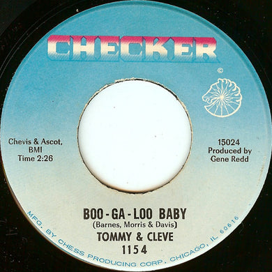 Tommy & Cleve : Boo-Ga-Loo Baby / I Don't Want To Share Your Love (7