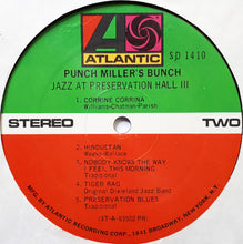 Load image into Gallery viewer, Paul Barbarin And His Jazz Band / Punch Miller's Bunch &amp; George Lewis (2) : Jazz At Preservation Hall III (LP, Album, RE)