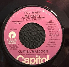 Load image into Gallery viewer, Curtiss Maldoon : So Nice / You Make Me Happy (7", Single, Mono, Promo, Pur)