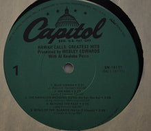 Load image into Gallery viewer, Webley Edwards With Al Kealoha Perry : Hawaii Calls: Greatest Hits (LP, RE)