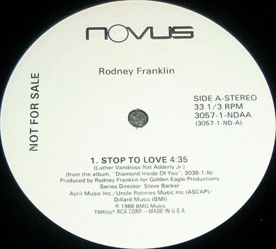 Rodney Franklin : Stop To Love (12