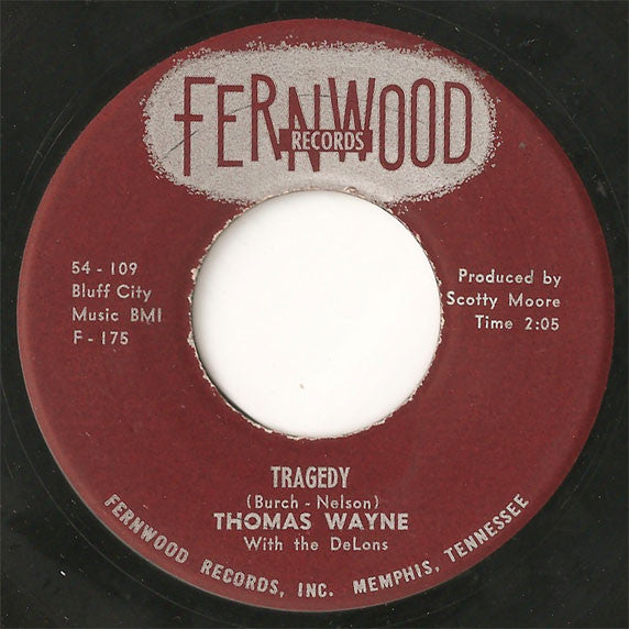 Thomas Wayne With The DeLons : Tragedy (7