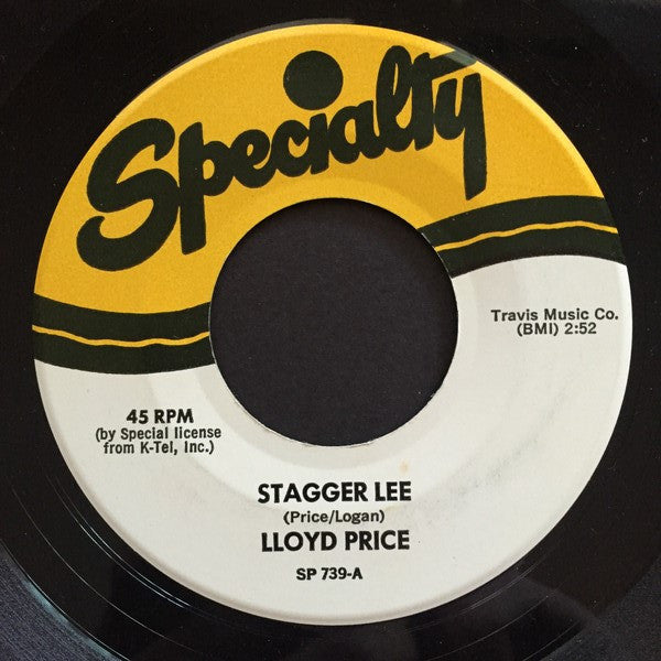 Lloyd Price : Stagger Lee / Personality (7