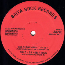 Load image into Gallery viewer, Big D (8) - DJ Holly Rock : Big D Rocking It Fresh (12&quot;)