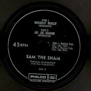 Sam The Sham & The Pharaohs : Wooly Bully / Ju Ju Hand (Flexi, 4", Single)