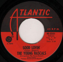 Load image into Gallery viewer, The Young Rascals : Good Lovin' / Mustang Sally (7", Single)