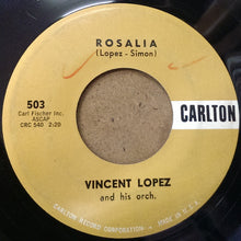 Load image into Gallery viewer, Vincent Lopez And His Orchestra : Rosalia / Nola (7")