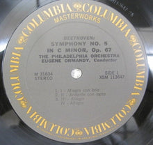 Load image into Gallery viewer, Ludwig Van Beethoven - Eugene Ormandy • The Philadelphia Orchestra : Fifth Symphony • Eighth Symphony (LP)