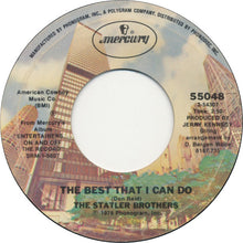 Load image into Gallery viewer, The Statler Brothers : The Official Historian On Shirley Jean Berrell (7", Ter)