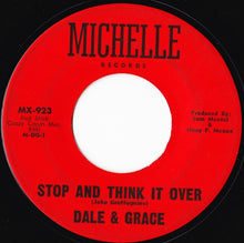 Load image into Gallery viewer, Dale &amp; Grace : Stop And Think It Over (7", Single)