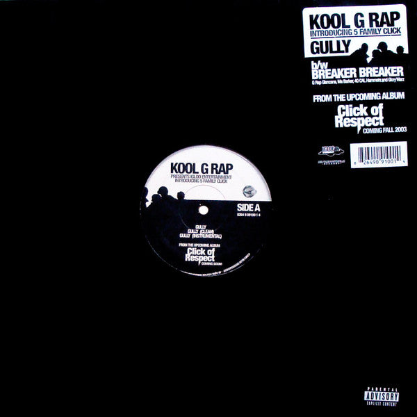 Kool G Rap Introducing 5 Family Click : Gully (12