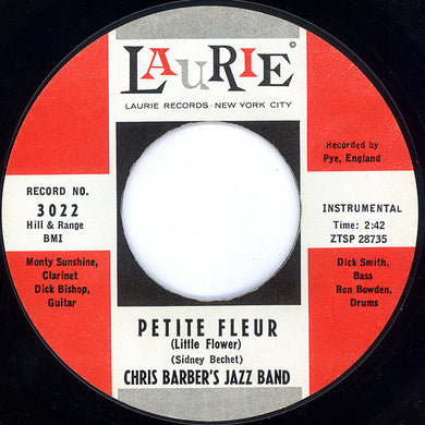 Chris Barber's Jazz Band : Petite Fleur / Wild Cat Blues (7