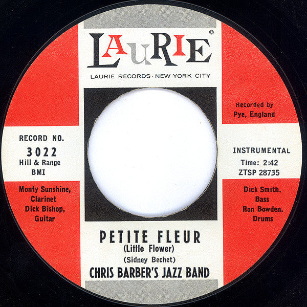 Chris Barber's Jazz Band : Petite Fleur / Wild Cat Blues (7