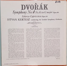 Load image into Gallery viewer, István Kertész, The London Symphony Orchestra, Antonín Dvořák : Symphony No. 4 (No. 8) · Scherzo Capriccioso (LP)