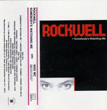 Load image into Gallery viewer, Rockwell : Somebody&#39;s Watching Me (Cass, Album, Club)