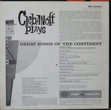 Load image into Gallery viewer, The Clebanoff Strings And Orchestra : Clebanoff Plays Great Songs Of The Continent (LP, Album, Mono)