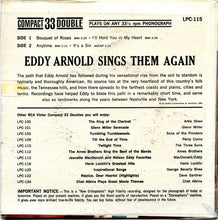 Load image into Gallery viewer, Eddy Arnold : Eddy Arnold Sings Them Again (7", EP)