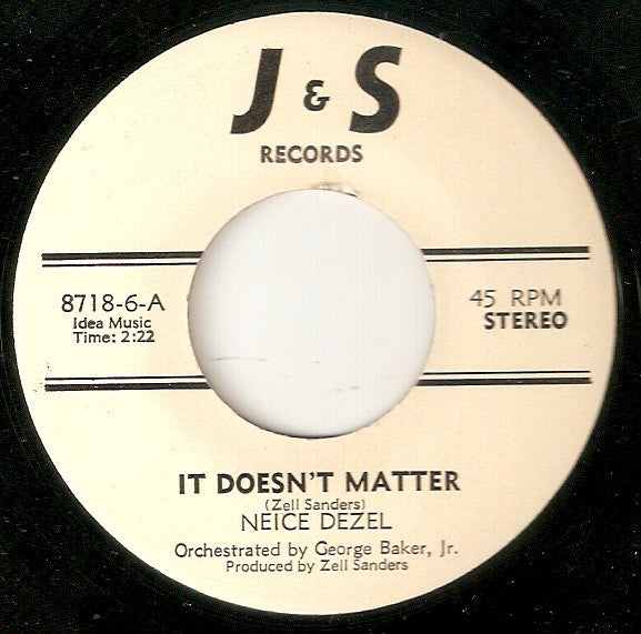 Rita Zell : It Doesn't Matter (7