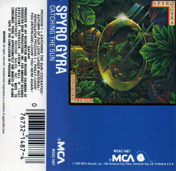 Spyro Gyra : Catching The Sun (Cass, Album)