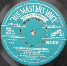 Load image into Gallery viewer, The Melachrino Strings Conducted By George Melachrino : The Magic Of Melachrino Strings (7", EP)