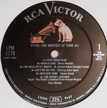Load image into Gallery viewer, Perry Bechtel : Banjo: The Greatest Of Them All! (LP, Album, Mono, Ind)
